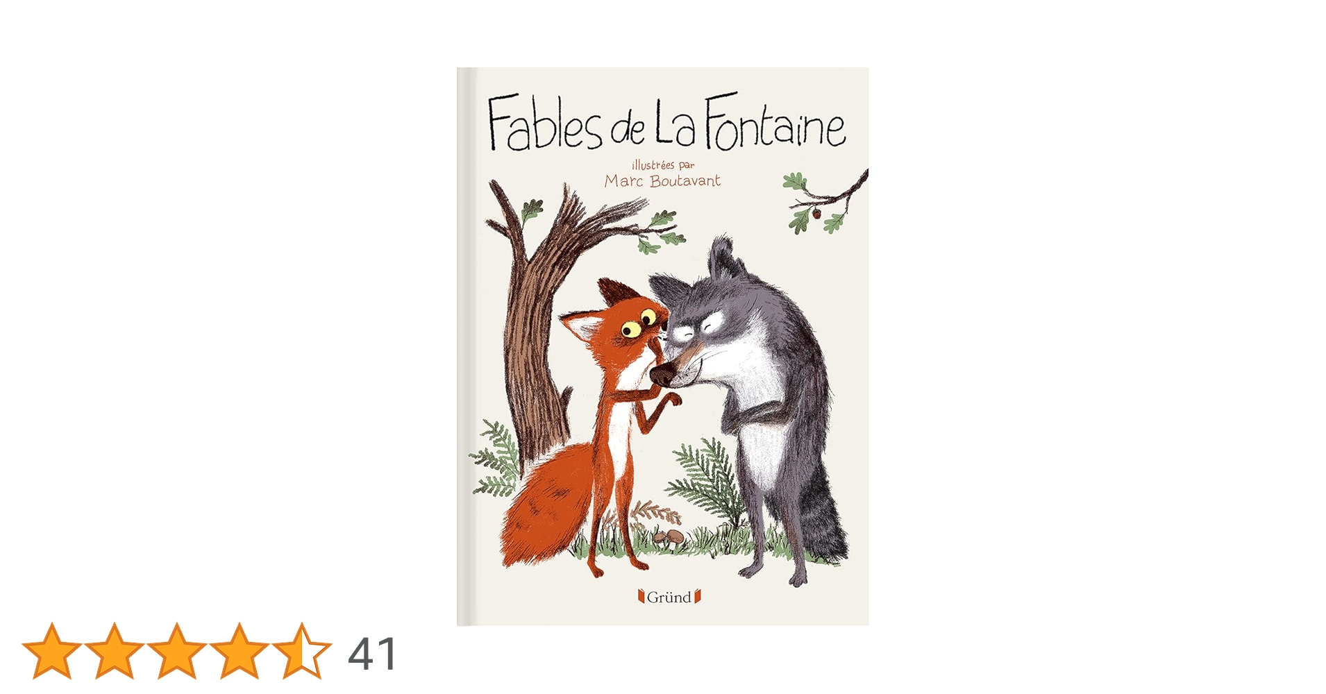 Fables de la Fontaine: La Fontaine, Jean de, Boutavant, Marc